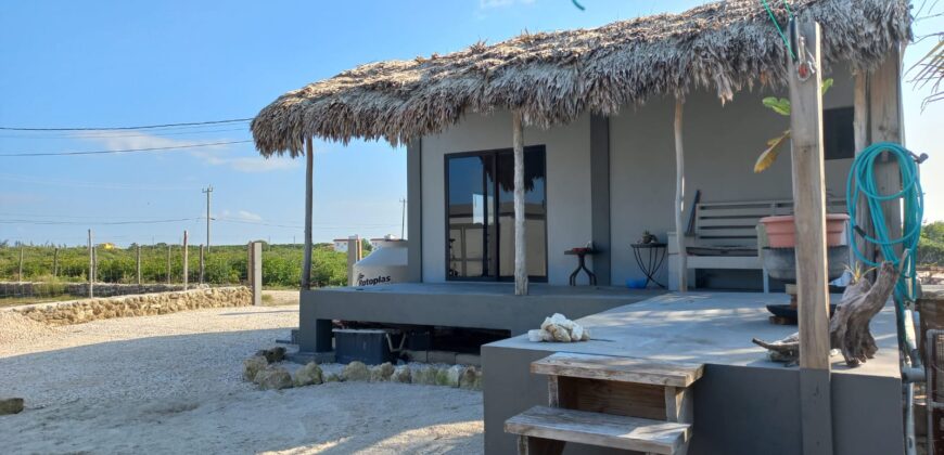 Water Front Home & Lot for Sale south of San Pedro, Belize