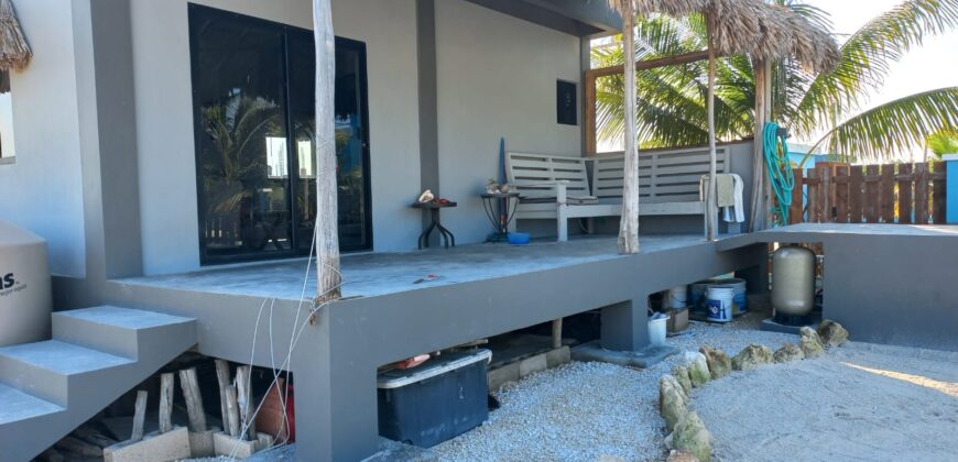 Water Front Home & Lot for Sale south of San Pedro, Belize