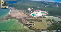 Prime 2.5 acres Beachfront Property: Ideal Investment Opportunity in San Pedro Town, Belize, Ambergris Caye, Belize