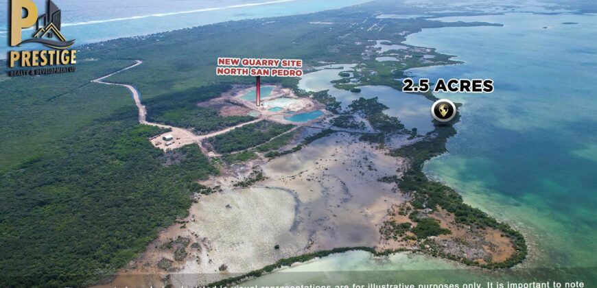 Prime 2.5 acres Beachfront Property: Ideal Investment Opportunity in San Pedro Town, Belize, Ambergris Caye, Belize