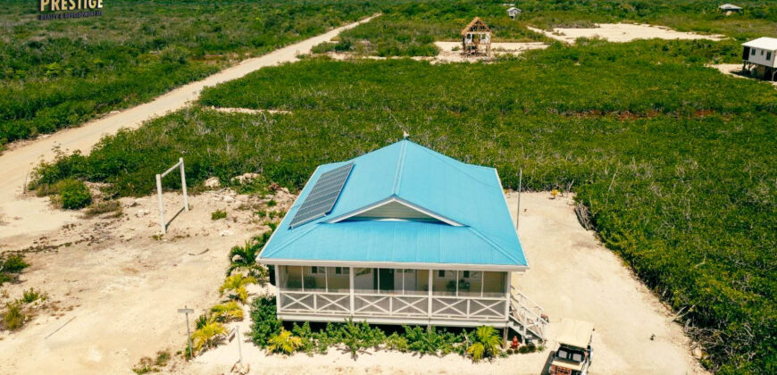 Turn-Key Off-Grid House at Secret Beach, North Ambergris Caye