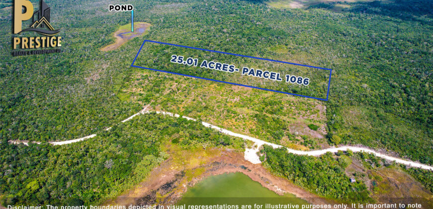 25.01 Acres Property Near Honey Camp Lagoon, Orange Walk, Belize