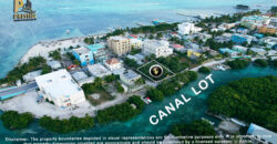 Prime Canal Lot in Boca Del Rio, San Pedro, Ambergris Caye, Belize