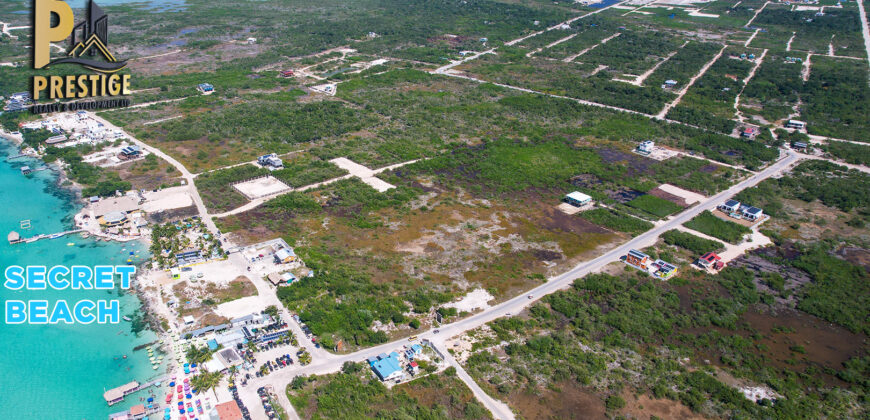 Parcel 7501 Secret Beach Main Roadside Lots, North Ambergris Caye